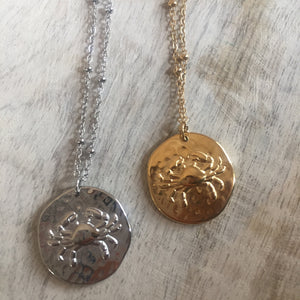 Astro Necklace - Gold - Cancer