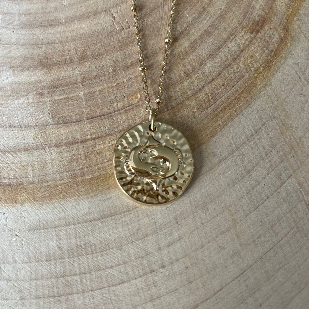 Astro Necklace - Gold - Pisces