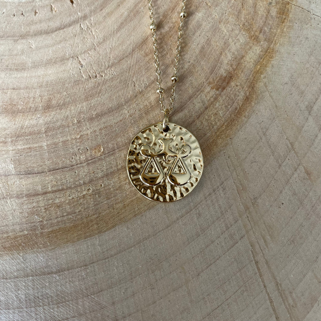Astro Necklace - Gold - Libra