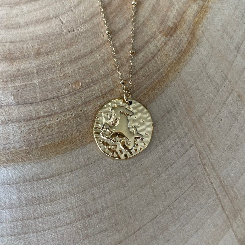 Astro Necklace - Gold - Capricorn